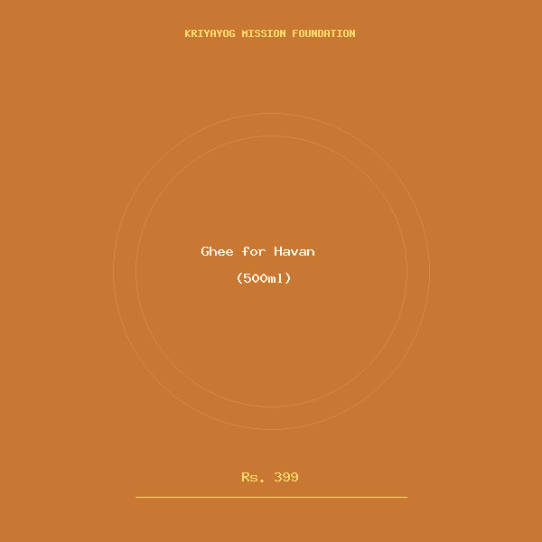 Ghee for Havan (500ml)